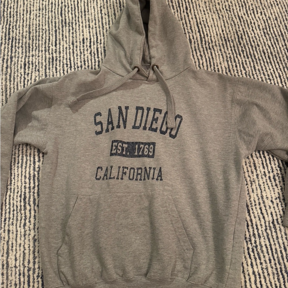 Gray San Diego Hoodie Women